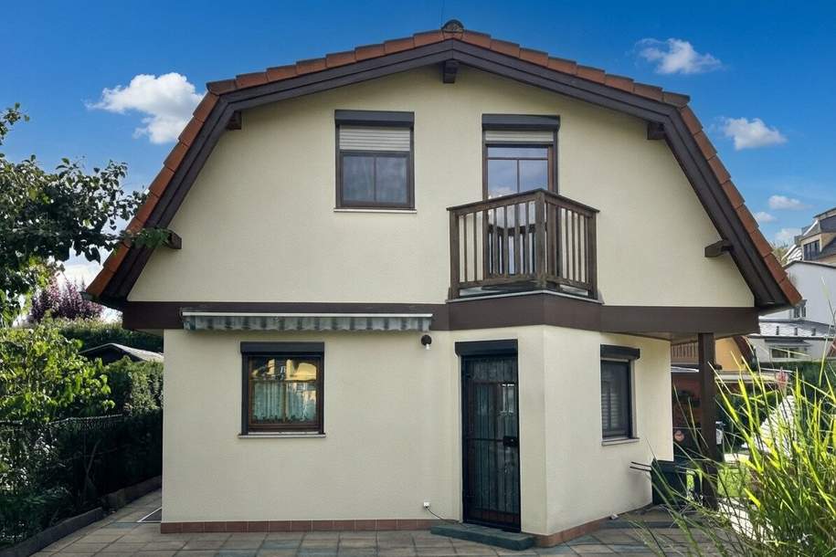 Kleingartenhaus auf Eigengrund - toller großer Garten!, Haus-kauf, 449.000,€, 1210 Wien 21., Floridsdorf