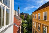 3,5-Zimmer Wohnung in der Josefstadt mit Blick auf die Kirche Maria Treu - teilweise zentral begehbar