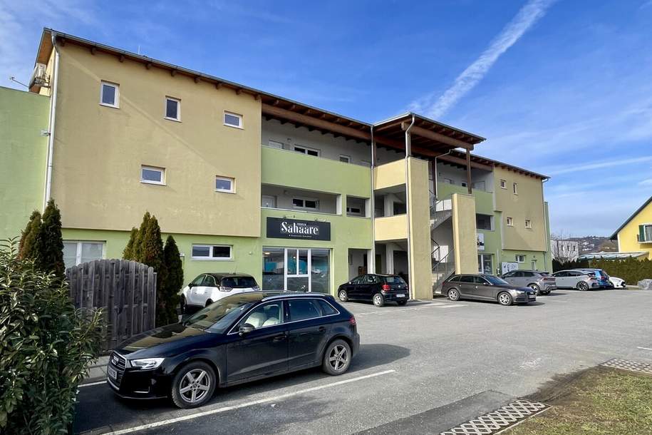 Neuwertige Wohnung mit guter Aufteilung - 2 Carports - ein extra Raum mit extra Zugang für Gewerbe!, Wohnung-kauf, 298.000,€, 8054 Graz-Umgebung