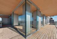 BESSER als in NYC beim Central Park! UNVERBAUBARER WEITBLICK über PRATER und DONAU vom 25. Stock! Eckwohnung mit Traumterrassen und Wintergarten!