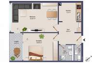 Großzügige 2-Zimmer-Wohnung mit Loggia in St. Leonhard – nahe TU Graz