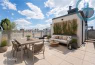 Über den Dächern Wiens: 3 Zimmer DG mit 360 Grad Dachterrasse