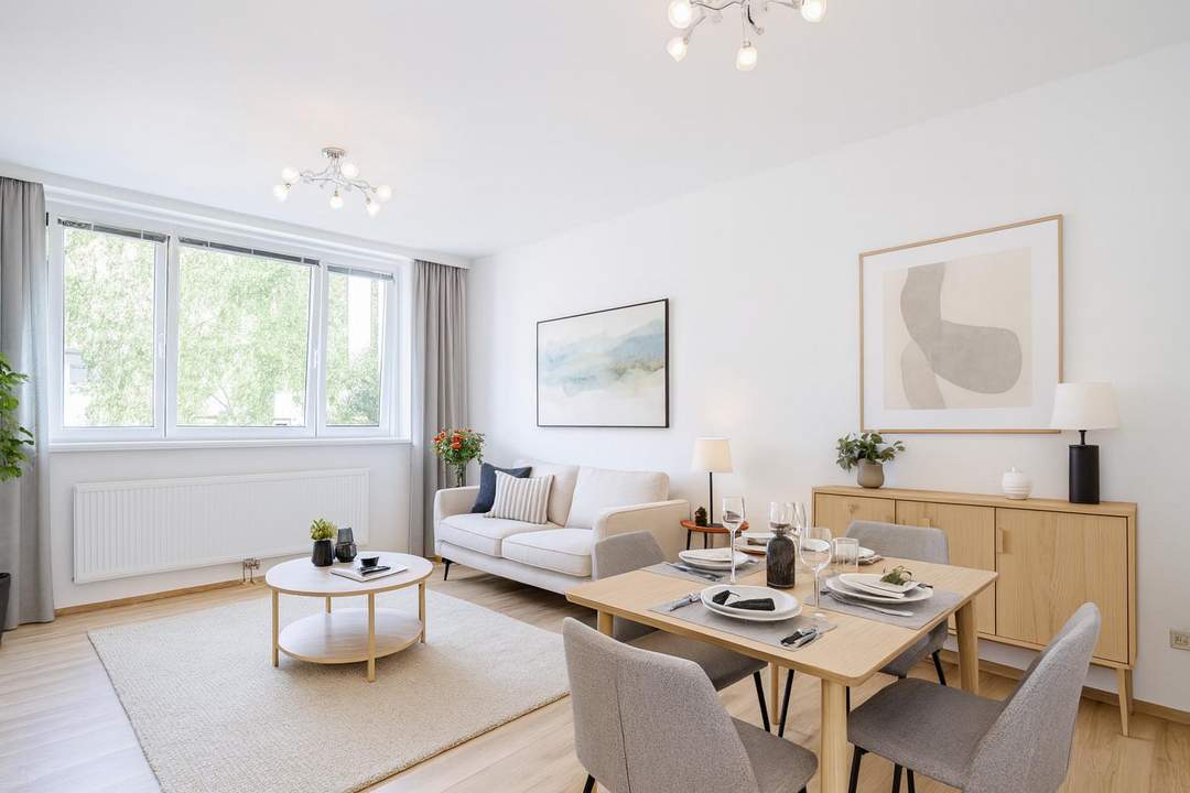 Vielseitige 3-Zimmer-Wohnung mit Balkon in beliebter Wohngegend