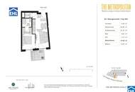 Sonnwendviertel: 2-Zimmer-Wohnung mit Balkon im 4. OG – Fitnessraum, Co-Working & Rooftop-Terrasse inklusive!