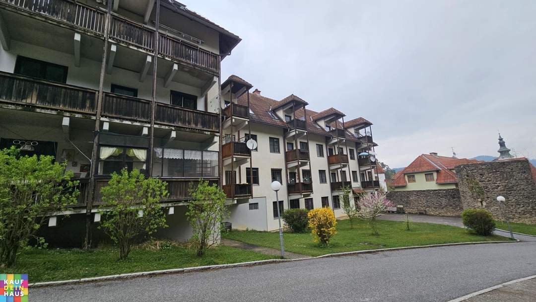 Schöne 1-Zimmerwohnung in ruhiger, "grüner" Lage neben dem Stift Rein