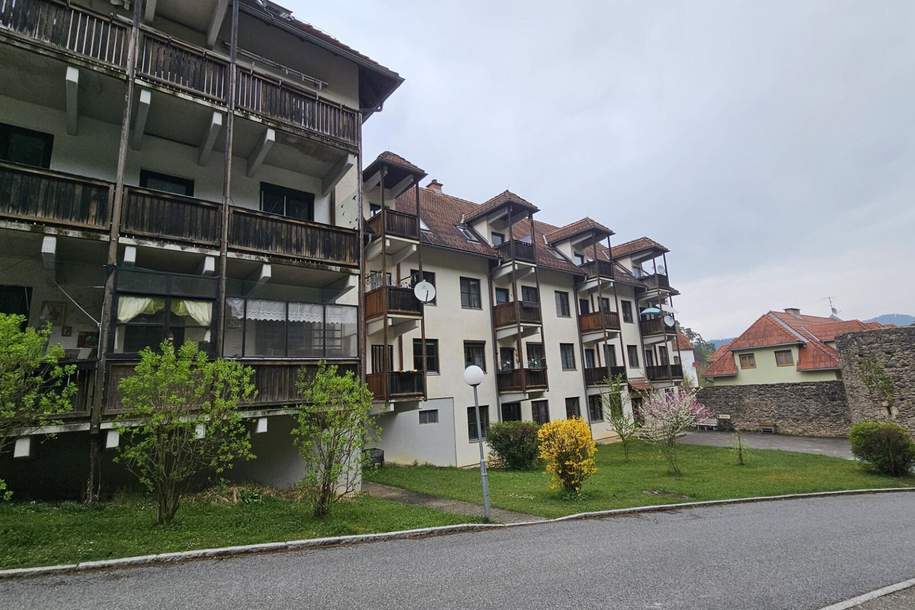 Schöne 1-Zimmerwohnung in ruhiger, "grüner" Lage neben dem Stift Rein, Wohnung-miete, 591,74,€, 8103 Graz-Umgebung