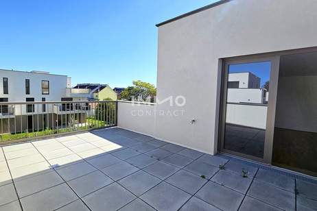 Dachterrassentraum: Moderne, großzügige, helle 3-Zimmer-Wohnung im Erstbezug - provisionsfrei!, Wohnung-kauf, 302.400,€, 2333 Bruck an der Leitha
