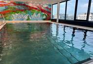 MODERNES WOHNEN AM KIRSCHBLÜTENPARK – 2-Zi. Loggiawohnung mit Pool, Sauna &amp; Fitness
