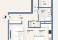 Attraktive 2-Zimmer-Wohnung
