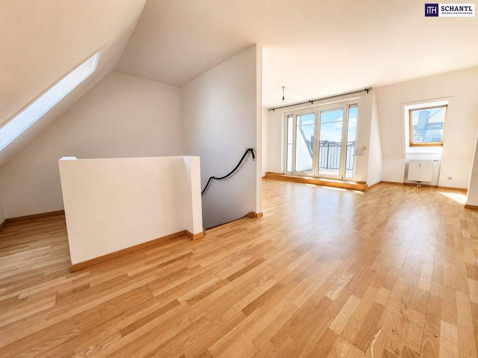 Dachgeschoss-Maisonette in Bestlage im Stadtzentrum von St.Pölten! Garagenplatz &amp; Wohlfühlfaktor inkludiert!
