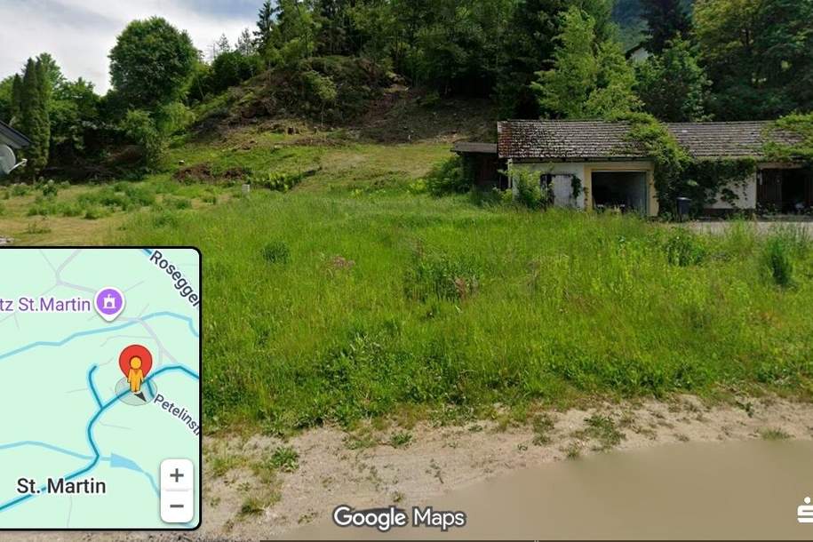 Attraktives Baugrundstück in idyllischer Lage in Rosegg, Grund und Boden-kauf, 108.000,€, 9232 Villach Land