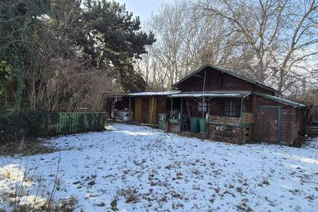 Kleingartengrundstück für ganzjähriges Wohnen (Eigengrund), Grund und Boden-kauf, 349.000,€, 1210 Wien 21., Floridsdorf