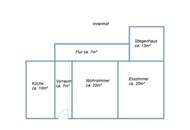 Zur Miete: Nettes Einfamilienhaus mit Presshaus, Kellerröhre, Terrasse &amp; Gartenhütte in Wilfersdorf