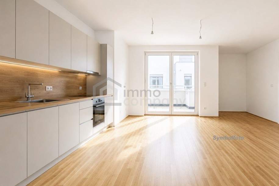 MÜHLWASSER-HIT! 3 ZIMMER | BALKON | ERSTBEZUG | TOP-LAGE IN 1220 WIEN., Wohnung-kauf, 357.700,€, 1220 Wien 22., Donaustadt