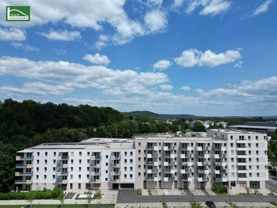 VIELE EXTRAS INKLUDIERT! Moderne 1-Zimmer-Wohnung mit hochwertiger Ausstattung INKLUSIVE KÜHLUNG - Steingötterhof St. Pölten