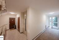 Architektenwohnung in Gersthof – 3 Zimmer im 1. Stock mit eigenem Garten, Terrasse und Loggia, Lift, offener Kamin, hochwertigster Ausstattung