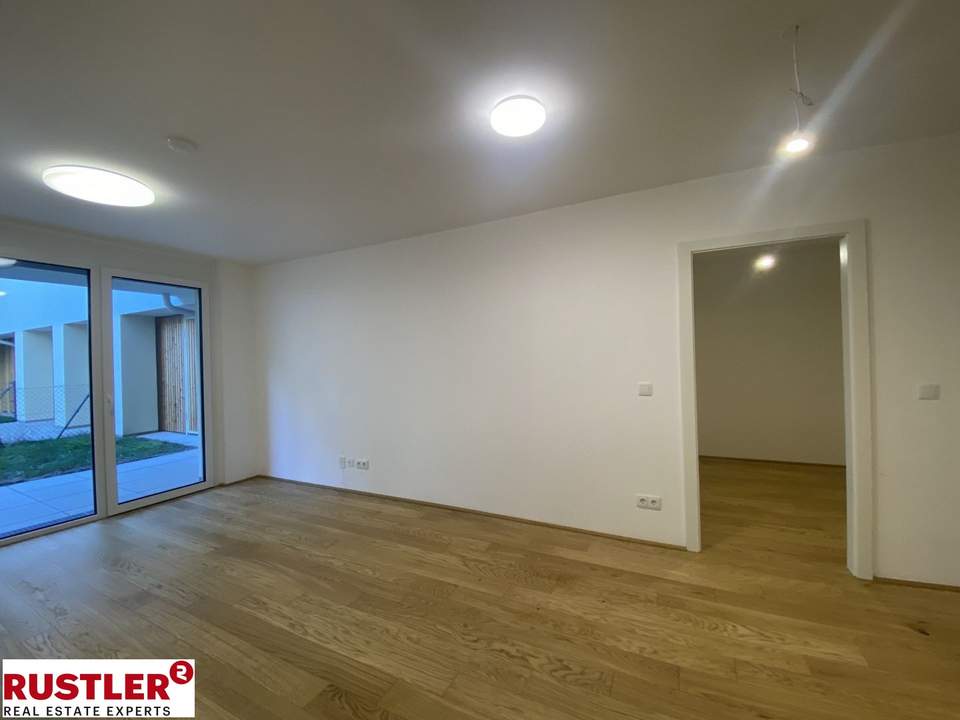 Westseitige 4-Zimmer-Gartenwohnung mit direktem Gartenzugang & Top-Ausstattung