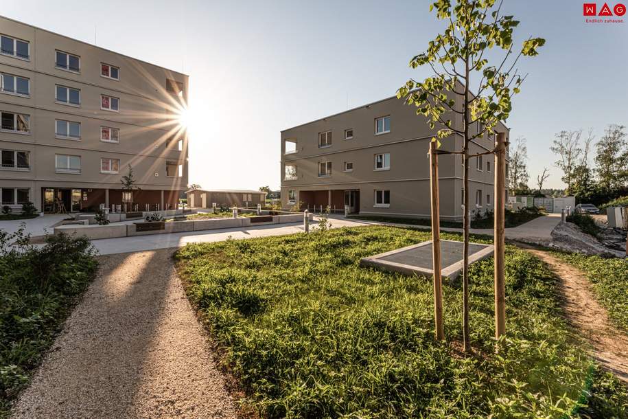Naturnahes Wohnen in Gunskirchen - geförderte NEUBAU-Mietwohnungen in moderner Hybridbauweise, Wohnung-miete, 887,28,€, 4623 Wels-Land