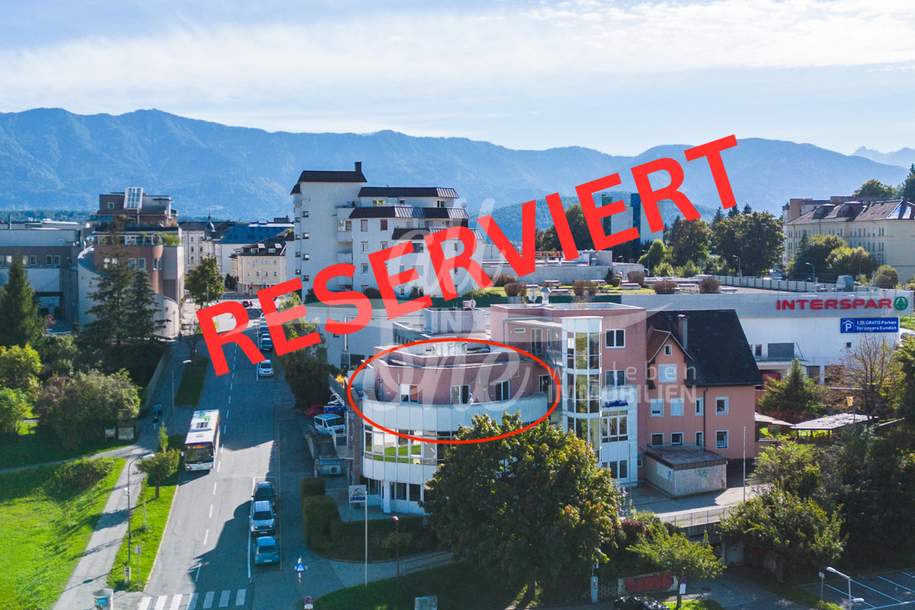 Charmante Stadtwohnung in Villach mit Panoramablick!, Wohnung-kauf, 218.000,€, 9500 Villach(Stadt)