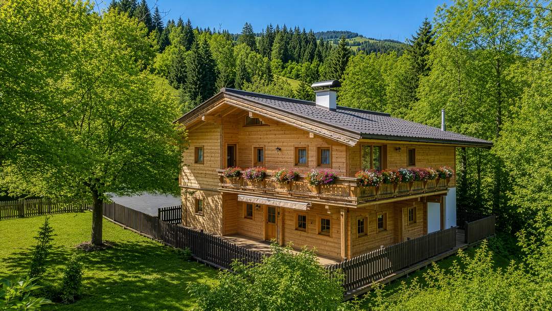 Tirolerhaus mit über 3.800 m² Grund in idyllischer Ruhelage