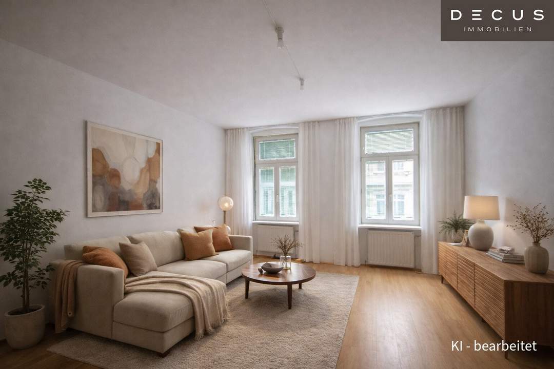 SANIERUNGSBEDÜRFTIG | ALTBAU | 3-ZIMMER WOHNUNG |