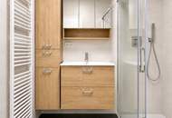 Erstbezug - Innenhof-Grünruhelage nur 350m zur U3: moderne 3-Zimmer, XXL-Regendusche, Loggia