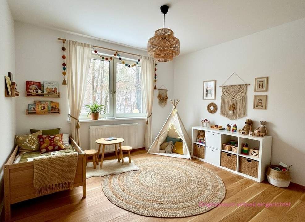 NATURNAHES FAMILIENIDYLL - PREISGÜNSTIGE 3-ZIMMER-WOHNUNG MIT PARKPLATZ AN DER STADTGRENZE