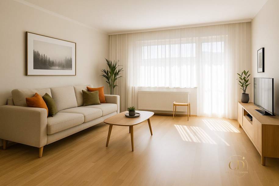 Familienwohnung in Pottendorf mit Loggia &amp; Parkplatz, Wohnung-kauf, 239.000,€, 2486 Baden