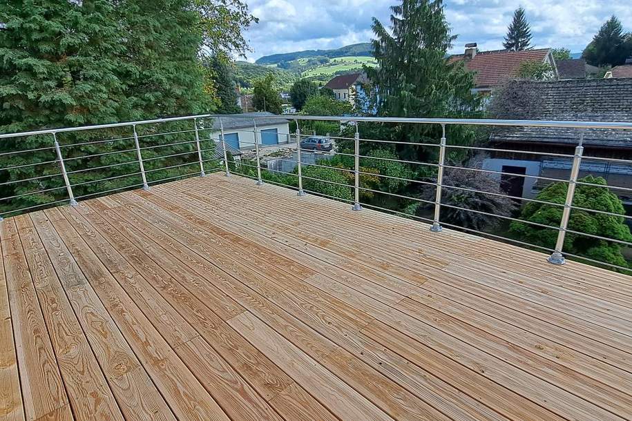 PROVISIONSFREI! Dachgeschosswohnung mit Terrasse - Eigengarten möglich!, Wohnung-miete, 900,00,€, 3150 Sankt Pölten(Land)