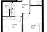 Grünblick: 3-Zimmer-Dachgeschosswohnung mit zwei Terrassen in ruhiger Stammersdorfer Heurigengegend