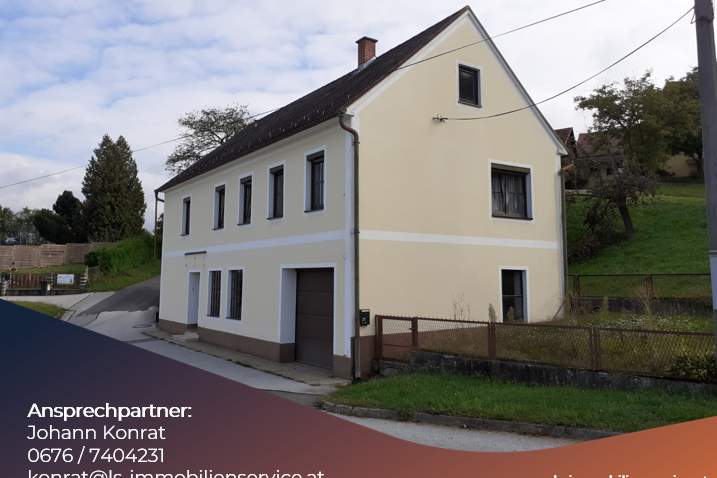 Schönes Einfamilienhaus am Ortsrand von Mariasdorf!, Haus-kauf, 139.000,€, 7433 Oberwart