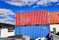 Große Lagercontainer 6 m und 12 m – für Material, Werkzeug, Maschinen oder Hausrat, 24/7 zugänglich