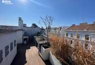 Mondäne 3,5-Zimmer Dachgeschosswohnung mit zwei großen Terrassen &amp; Traumblick