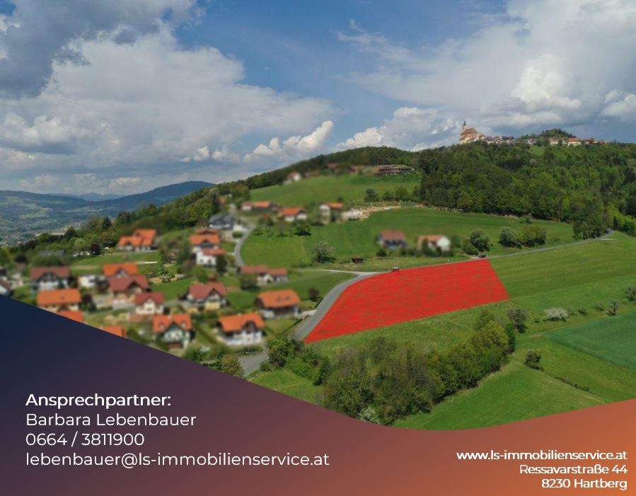 Wohnen am Pöllauberg! Bauplätze in bester Lage mit Aussicht und Lebensqualität!