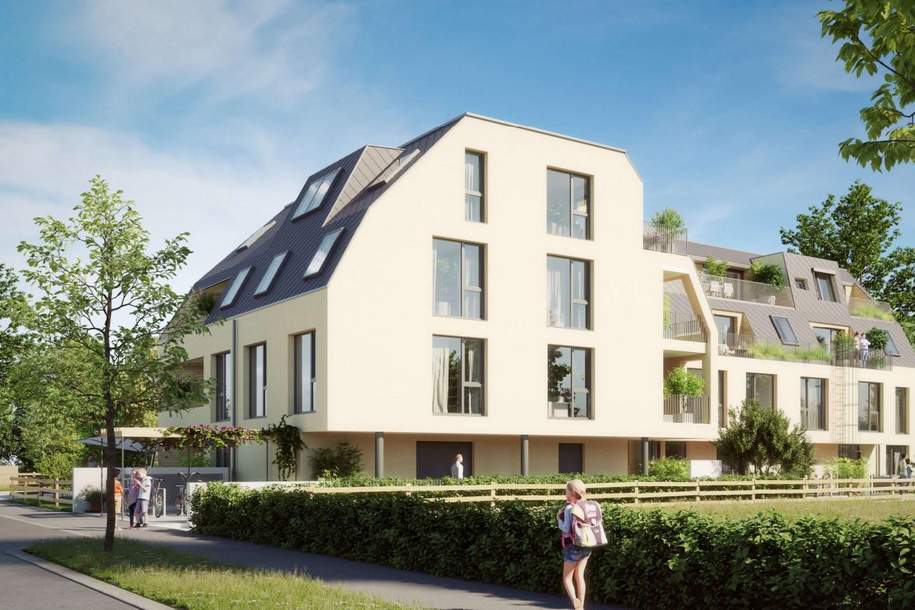 4-Zimmer-Wohnung in Jedlesee nahe Donau | Erstbezug im Sommer 2025, Wohnung-kauf, 609.000,€, 1210 Wien 21., Floridsdorf