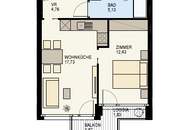 2 ZIMMER MIT BALKON - ERSTBEZUG BEIM DONAUKANAL