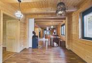 Charmantes Blockhaus mit Berghüttenflair nahe dem Neusiedler See