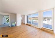 Atemberaubender Panoramablick – luxuriöse 3,5-Zimmer-Dachgeschosswohnung mit 96 m² Dachterrasse