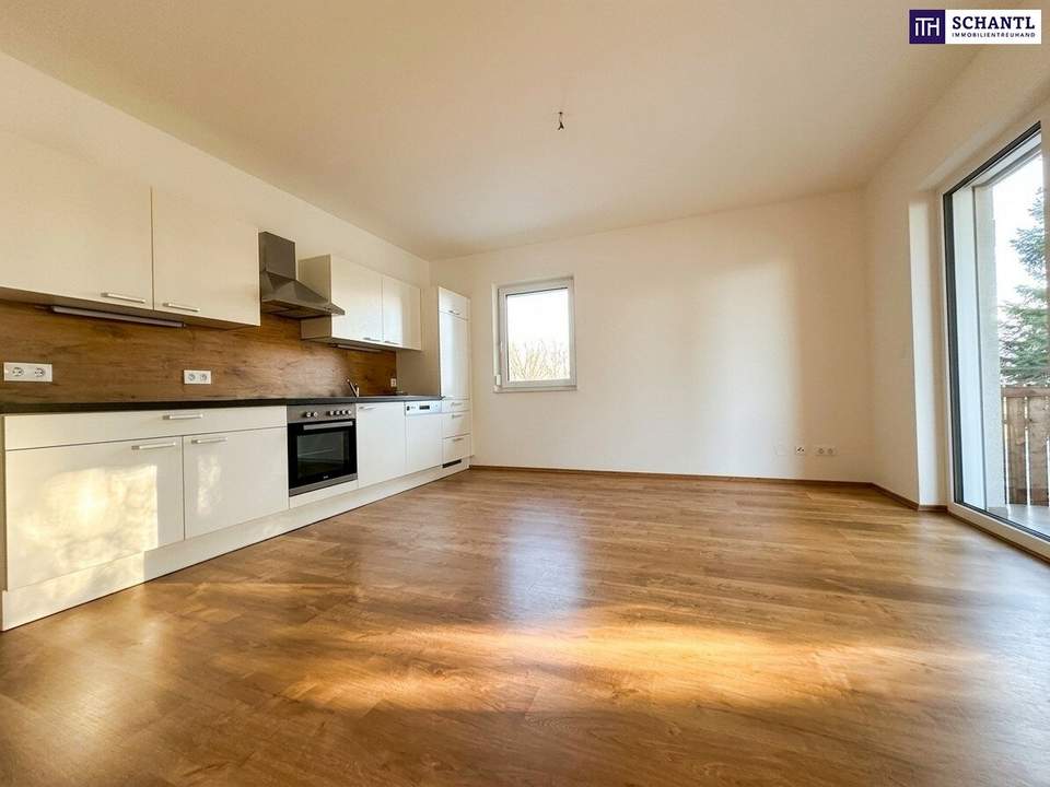 Attraktive Neubauwohnung mit großzügigem Balkon und idyllischem Ausblick