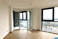 Urbanes Wohnen im High Five Tower ab Sommer 2025! Kompakte 1-Zimmer-Wohnung mit Loggia