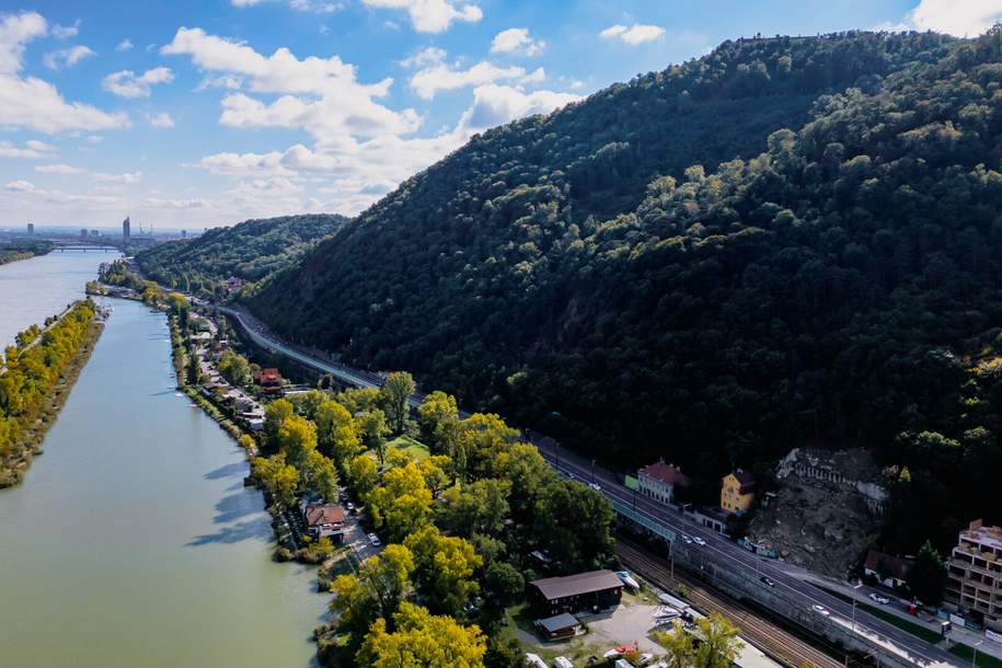 Baubewilligtes Bauträgerprojekt mit 17 Wohneinheiten inkl. Freiflächen, Einlagerungsräume, KFZ Garagen in 1190 Wien, Blick auf die Donau, Gewerbeobjekt-kauf, 3.490.000,€, 1190 Wien 19., Döbling