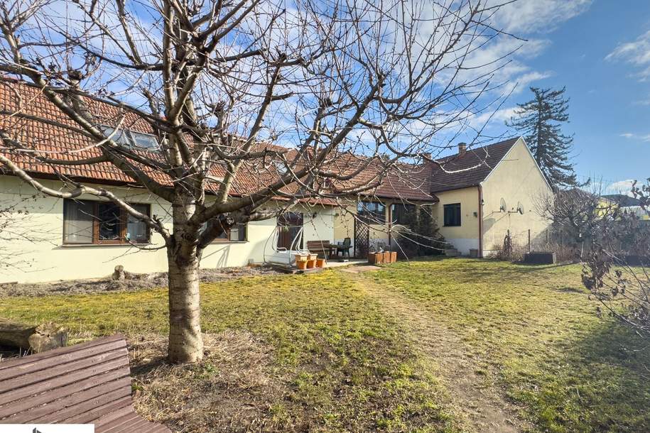 Dreikanthof mit Ausbaumöglichkeiten - 228 m² Wohnfläche - 1.327 m² Grundstück - ausbaubare Scheunen und Lagerräume, Haus-kauf, 349.000,€, 2284 Gänserndorf