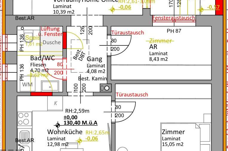 ERSTBEZUG nach Kernsanierung, schlüsselfertig 2 Zimmer & Küche, Garten, sofort beziehbar, Haus-kauf, 222.000,€, 2425 Neusiedl am See