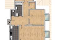 Neu adaptierte DG-Wohnung mit Terrasse und Tiefgarage
