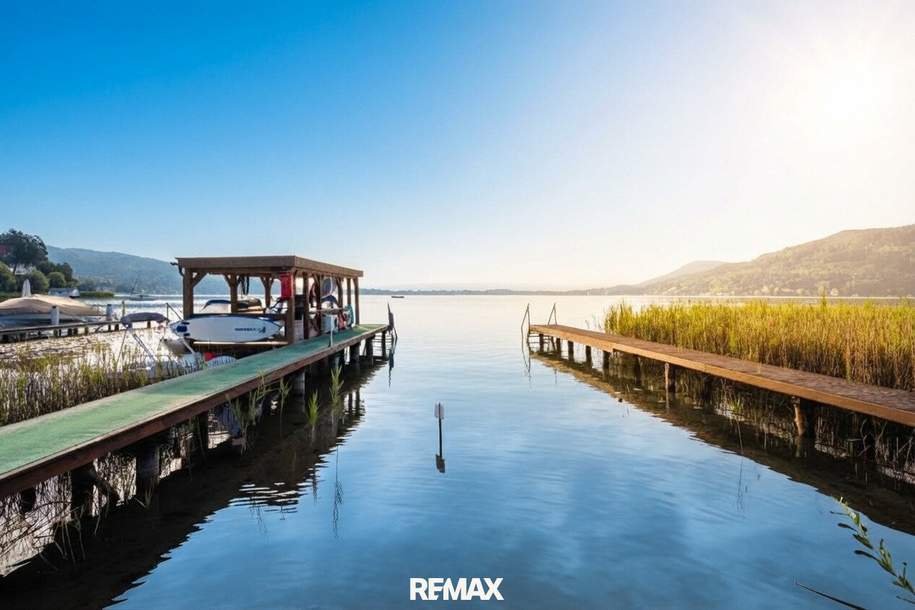Wohntraum am Wörthersee: Exklusives Appartement mit Terrasse, Seeblick und Seezugang (inkl. 4 Baderechte), Wohnung-kauf, 550.000,€, 9201 Klagenfurt Land