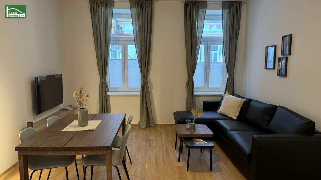 Möblierte 3 Zimmer Wohnung! - All inclusive Miete - 6 Monate befristet - U6 Nähe! - JETZT ZUSCHLAGEN