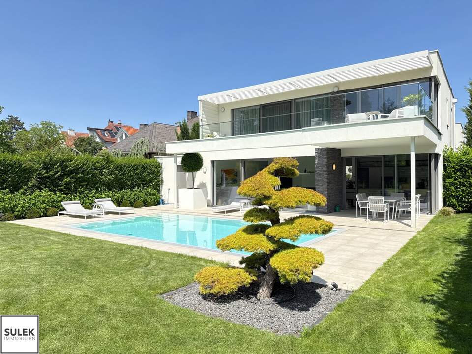 vollmöbliertes und luxuriös ausgestattetes Einfamilienhaus mit traumhaftem Garten, Pool, PV Anlage, Sauna, Keller, Garage uvm.!