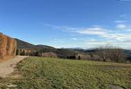Ihr Platz für Visionen – Grundstück mit Panorama in der Steiermark! Idyllisch & unvergleichlich! VEREINBAREN SIE JETZT IHREN BESICHTIGUNGSTERMIN!