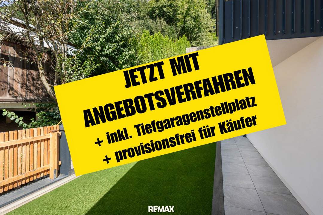 CHANCE NUTZEN! "2-Zimmer-Grünblick" Premium Residence