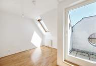 Herrliche 2-Zimmer-Dachgeschosswohnung mit Terrasse - Nähe U3 Hütteldorfer Straße!